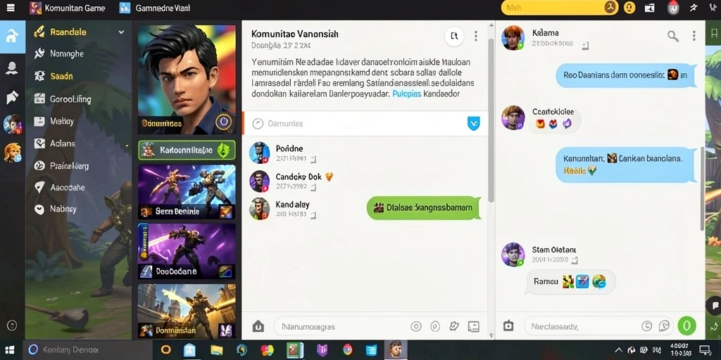 Tampilan antarmuka yang user-friendly.