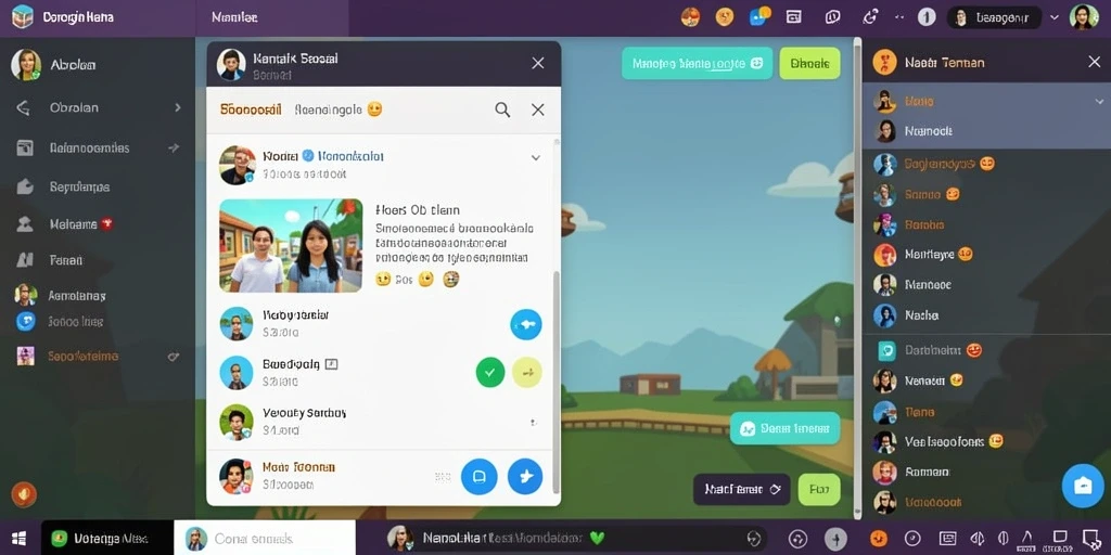 Tampilan antarmuka yang user-friendly dan menarik.