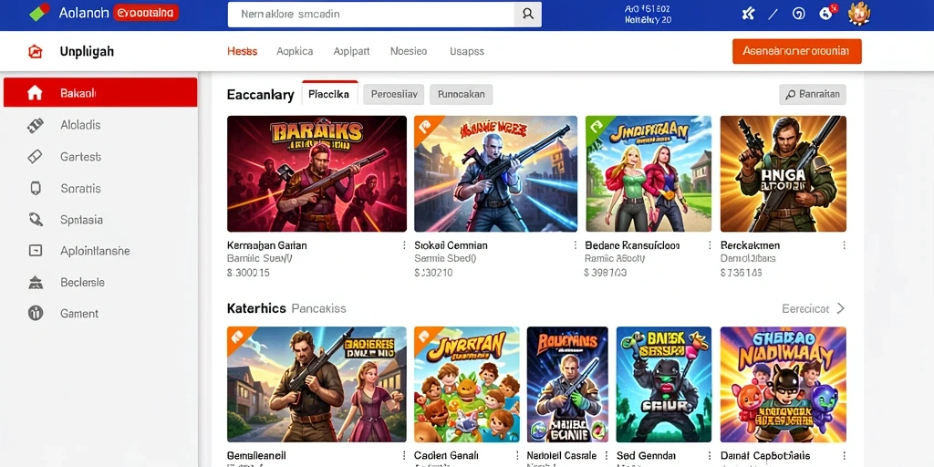 Screenshot menunjukkan karakter utama dalam aksi di level pertama.