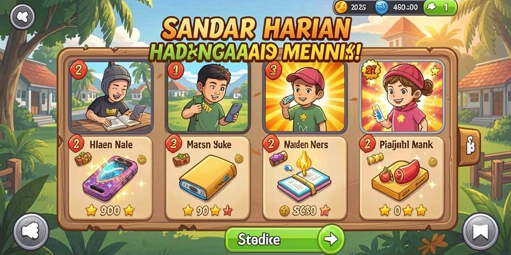 Tampilan antarmuka BEBASMAX yang menarik dan user-friendly.