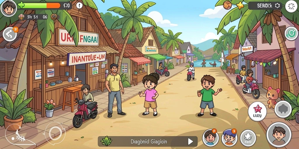 Tampilan antarmuka yang user-friendly.