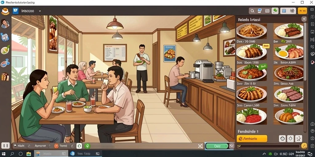 Tampilan antarmuka yang mudah dipahami.