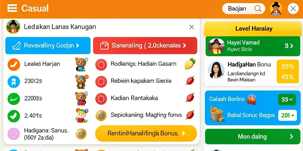 Tampilan antarmuka GADAITOTO yang menarik dan mudah digunakan.