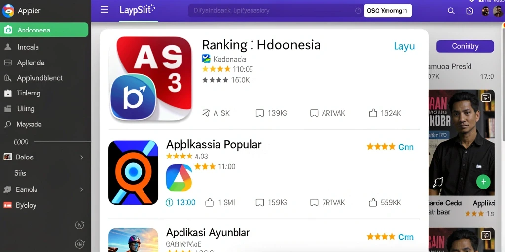 Tangkapan layar fitur utama IDRKING.