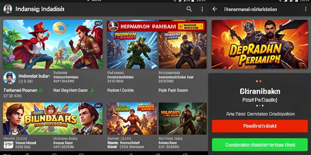 Tampilan antarmuka yang menarik dan user-friendly.