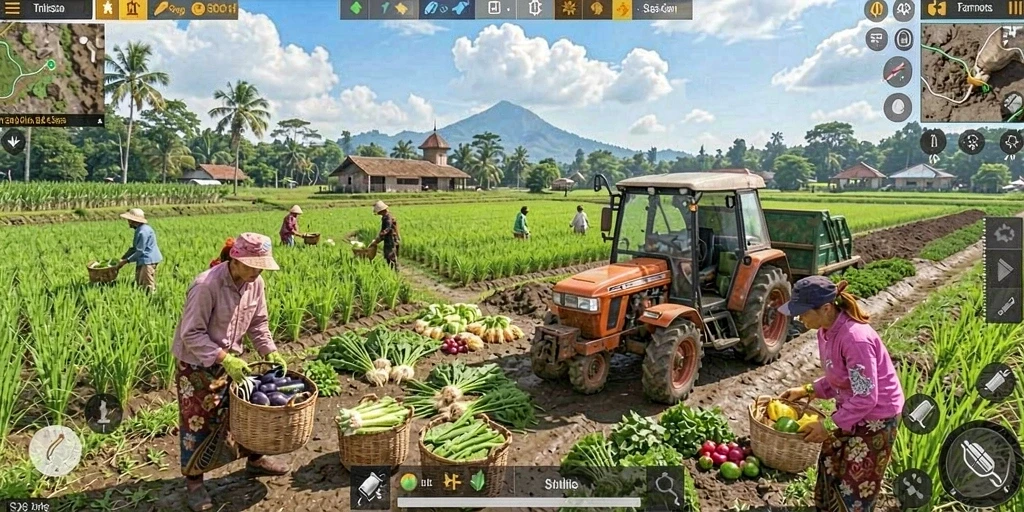 Tampilan awal LATOTO yang menarik.