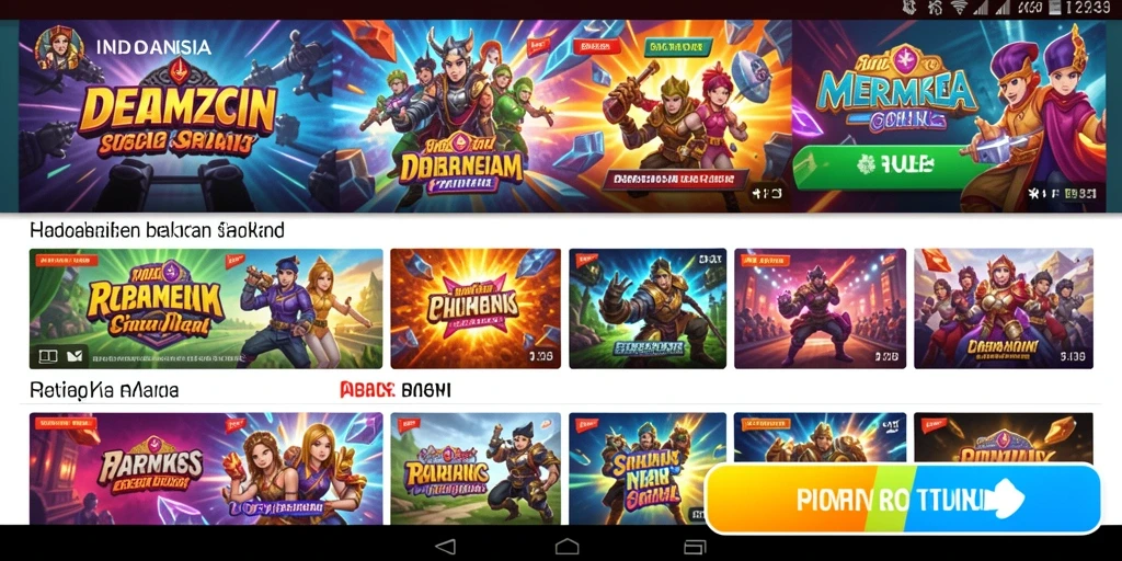 Tampilan antarmuka POKER88 yang modern dan menarik.