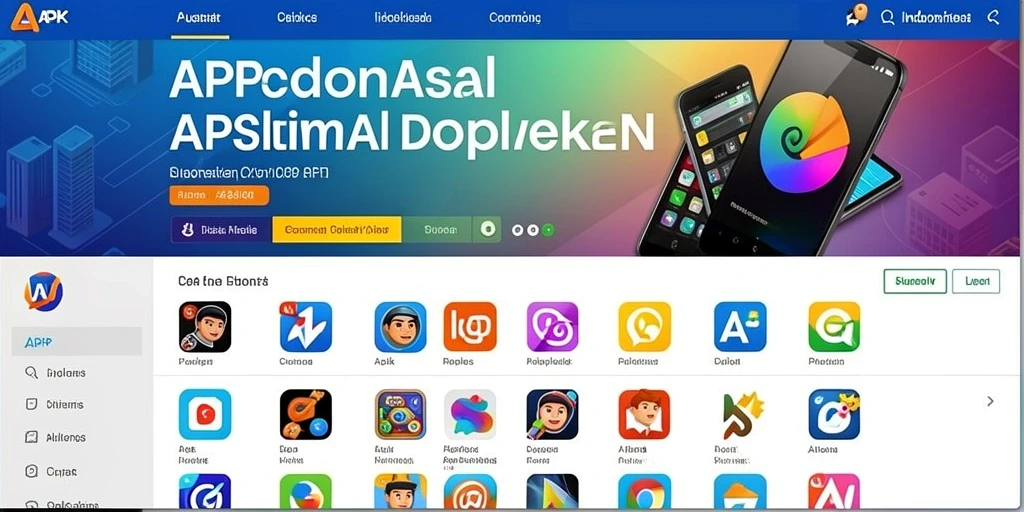 Tampilan awal yang menarik dengan antarmuka pengguna intuitif.