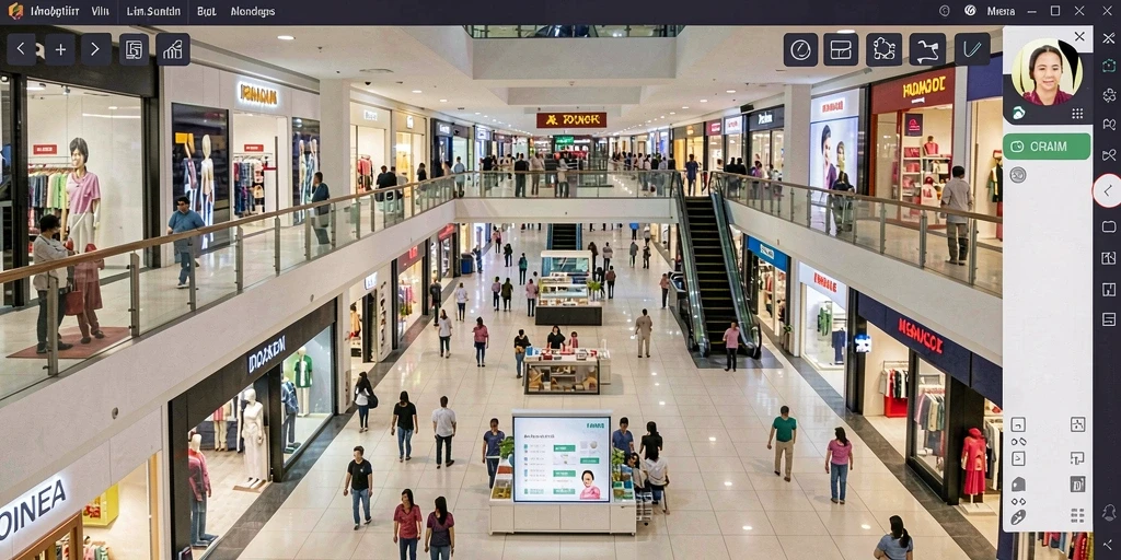 Screenshot pertama menunjukkan antarmuka utama yang menarik.
