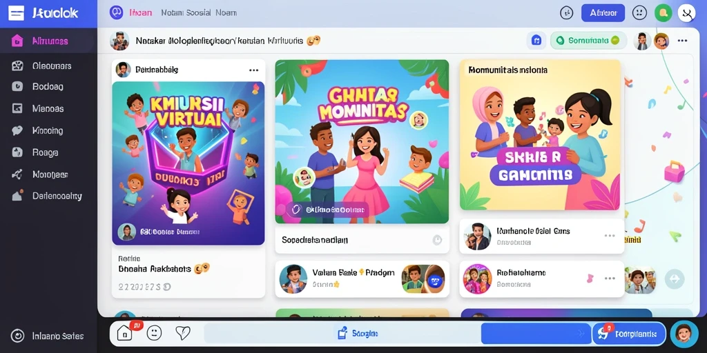 Tampilan antarmuka pengguna yang menarik dan intuitif.