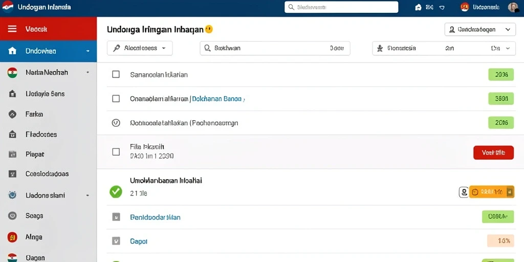 Tampilan antarmuka yang user-friendly dan menarik.