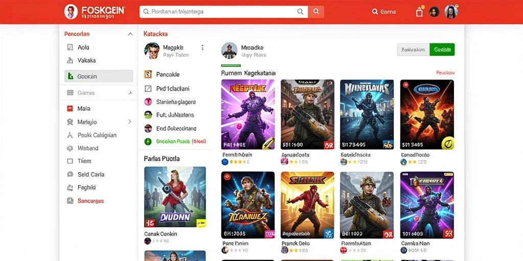 Tampilan grafis yang menawan dan colorful.